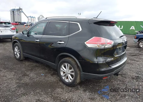 2015 Nissan Rogue Sv z USA, uszkodzony, nr VIN KNMAT2MV6FP566208